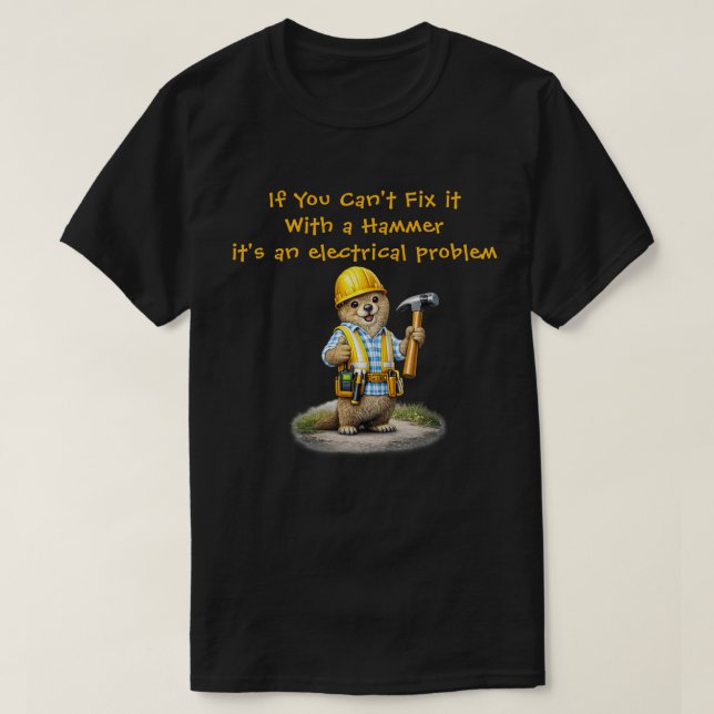 T-shirt "On ne peut pas le réparer" (2) (Design devant)