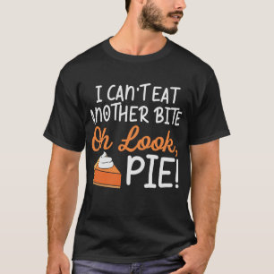 T-shirt On ne peut pas manger un morceau de Thanksgiving