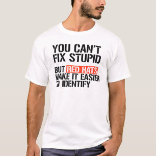 T-shirt On ne peut pas réparer bête