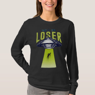 T-shirt On perd On fait du but Alien Ufo Abdu