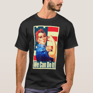 T-shirt On Peut Le Faire Affiche De Propagande Américaine