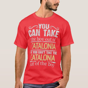 T-shirt On Peut Sortir Le Garçon De Catalogne Mais On Ne P
