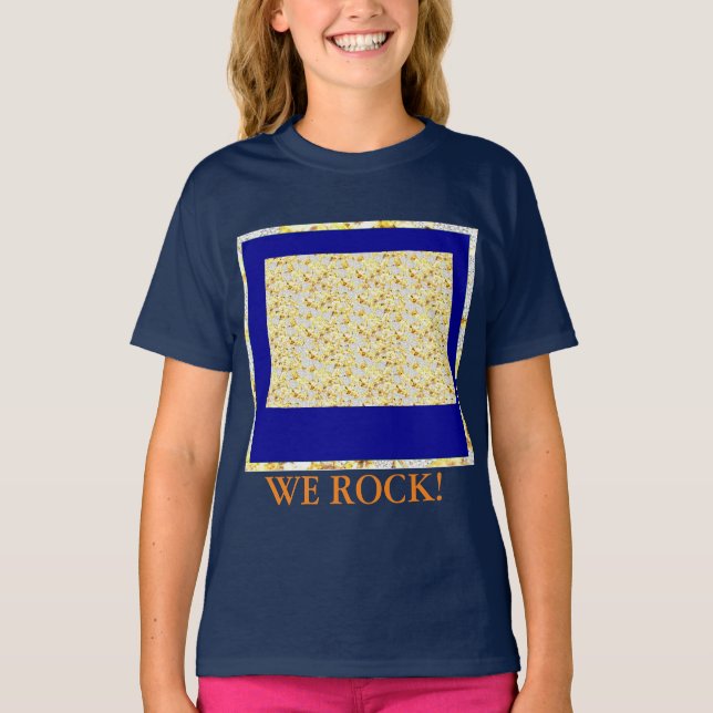 T-SHIRT ON ROCK ! (Devant)