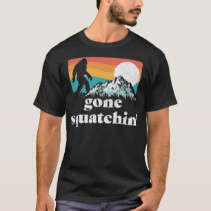 T-shirt On s'en est pris à Squatchin ! Funny Bigfoot Mount