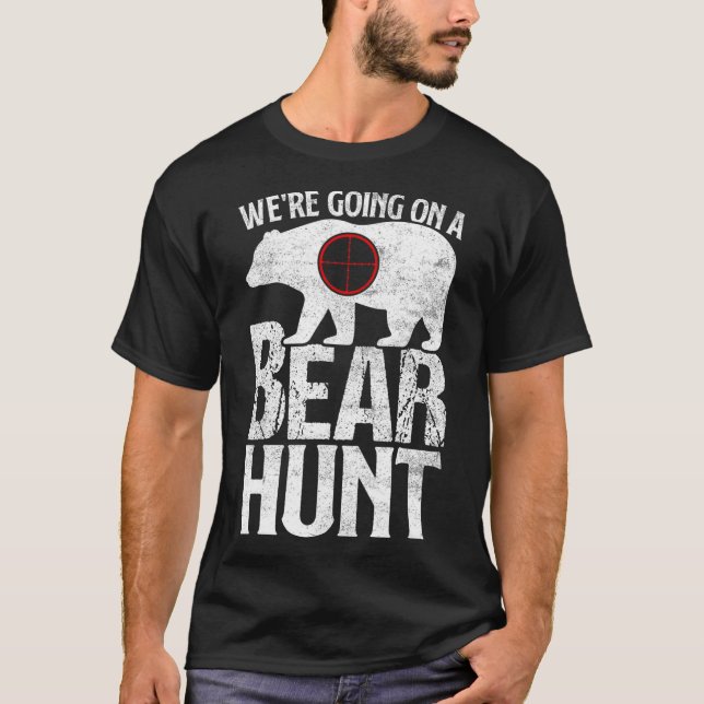 T-shirt On va à la chasse aux ours (Devant)