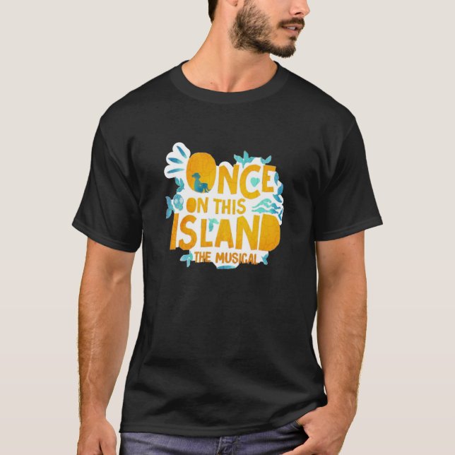 T-shirt once on this island revival logo Essential  (Devant)