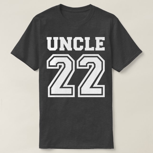T-shirt Oncle 2022 pour faire-part de grossesse (Design devant)
