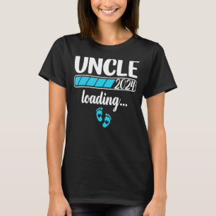 T-shirt Oncle 2024 Chargement Faire-part bébé première foi