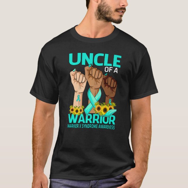 T-shirt Oncle À La Main D'Un Marqueur De Guerrier X Lauréa (Devant)