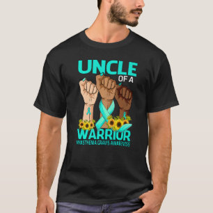 T-shirt Oncle À La Main D'Une Guerrière Myasthenia Gravis