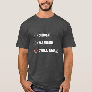 T-shirt Oncle Célibataire Marié Détendu, T-shirt O