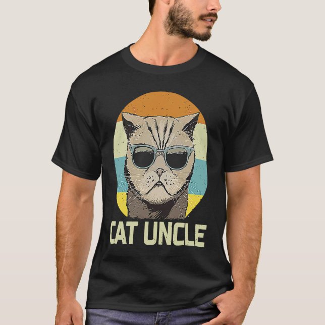 T-shirt Oncle Chat (Devant)