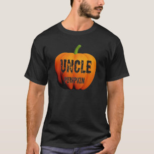 T-shirt Oncle Citrouille Halloween Design