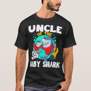 T-shirt Oncle cool Du Bébé Requin Drôle Correspondant Fami