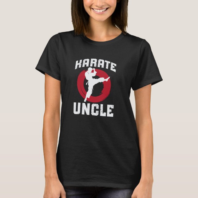 T-shirt Oncle de karaté classique Oncle de karaté fier 1 (Devant)