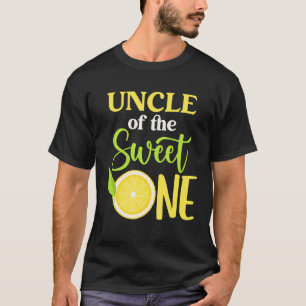 T-shirt Oncle de la douce un citron 1er anniversaire jumel