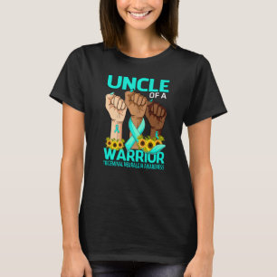 T-shirt Oncle De La Main D'Un Guerrier Trigeminal Neuralgi