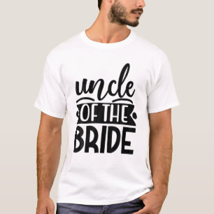 T-shirt Oncle De La Mariée Mariage Et Bachelor P