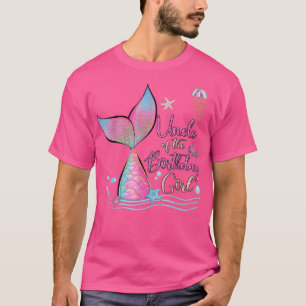 T-shirt Oncle De L'Anniversaire Fille Sirène Famille Magiq
