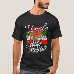 T-shirt Oncle de Little Meatball Italien Thème 1er Anniver