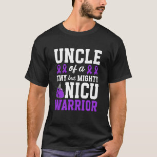 T-shirt Oncle de l'USIN du guerrier de l'USIN, bébé prémat
