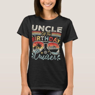 T-shirt Oncle des femmes de croisière d'anniversaire