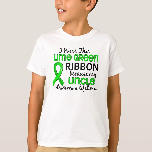 T-shirt Oncle Deserves Lifetime Lymphoma (Devant)