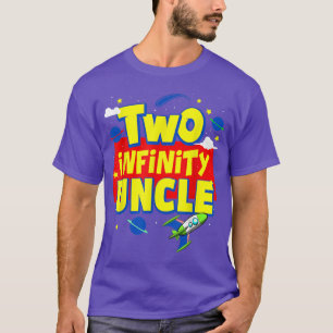 T-shirt Oncle Deux Infinité Et Au-Delà Des Décorations Ann