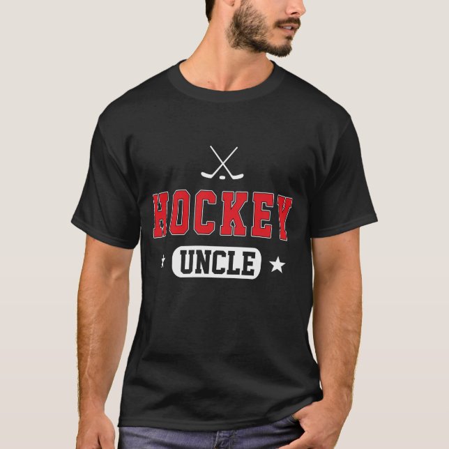 T-shirt Oncle d'hockey (Devant)