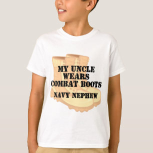 T-shirt Oncle du bloc de contrôle de données de neveu de