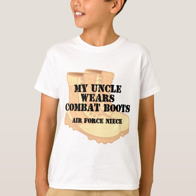 T-shirt Oncle du bloc de contrôle de données de nièce de (Devant)