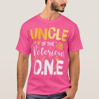T-shirt Oncle Du Célèbre Un 1Er Anniversaire Hip hop Da