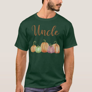T-shirt Oncle du petit Citrouille Premier anniversaire Pom