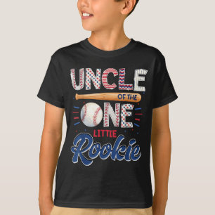 T-shirt Oncle du petit rookie de baseball 1ère