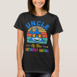 T-shirt Oncle Du Requin Anniversaire Oncle Correspondant F<br><div class="desc">Oncle Du Requin Anniversaire Oncle Correspondant Famille</div>