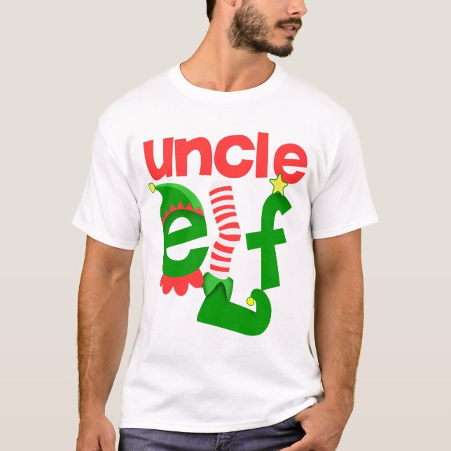 T-shirt Oncle Elf (Devant)
