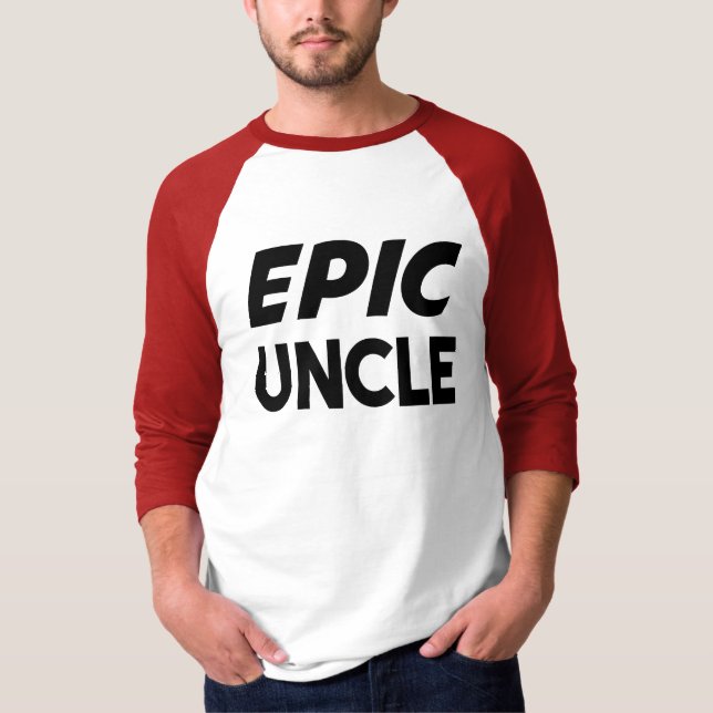 T-shirt Oncle épique Funny (Devant)