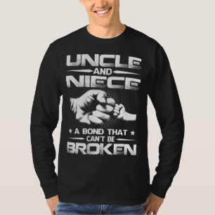 T-shirt Oncle et nièce Un lien qui ne peut pas être cassé