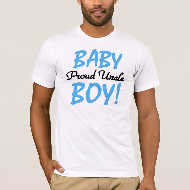T-shirt Oncle fier de bébé (Devant)