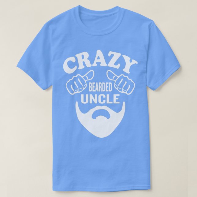 T-shirt Oncle fou 4 (Design devant)