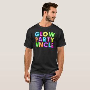 T-shirt Oncle Gift Tee de partie de lueur
