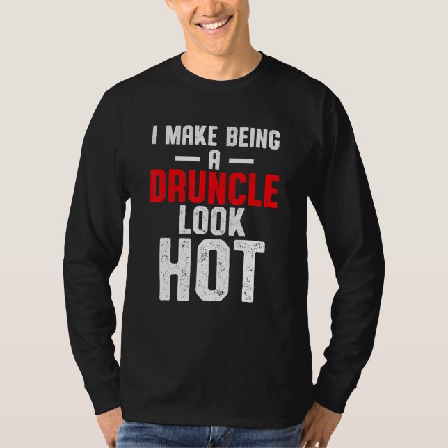 T-shirt Oncle ivre Boire Druncle _56 (Devant)