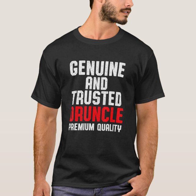 T-shirt Oncle ivre Boire Druncle _68 (Devant)