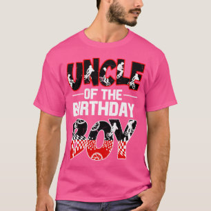 T-shirt Oncle Of The Birthday Boy Bmx Vélo Matching Famill