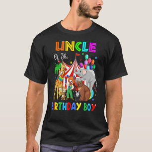 T-shirt Oncle Of The Birthday Boy Circus Theme Carnival P