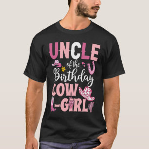 T-shirt Oncle Of The Birthday Cowgirl Rodeo Party B jour G