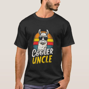 T-shirt ONCLE PLUS COOL Lama drôle