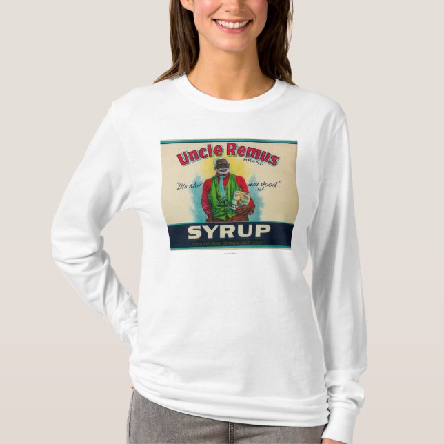 T-shirt Oncle Remus Syrup LabelCairo, GA (Devant)