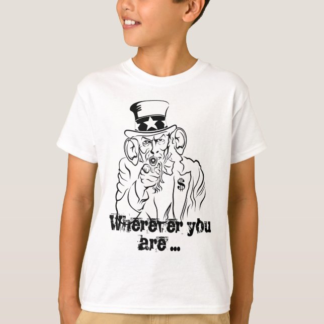 T-shirt Oncle Sam (Devant)
