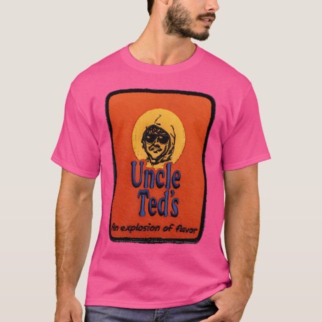 T-shirt Oncle Tedsaesthétique Art Pour Les Ventilateurs (Devant)